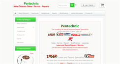 Desktop Screenshot of pentechnic.co.uk