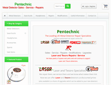 Tablet Screenshot of pentechnic.co.uk